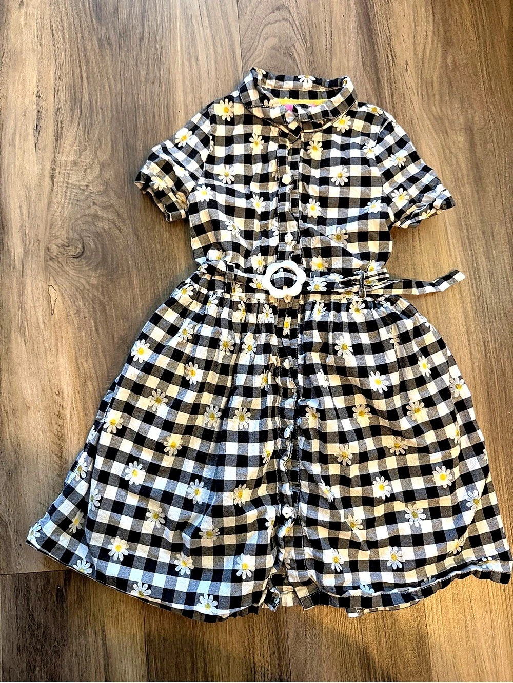 Isaac Mizrahi Girls Gingham Dress Size 6X